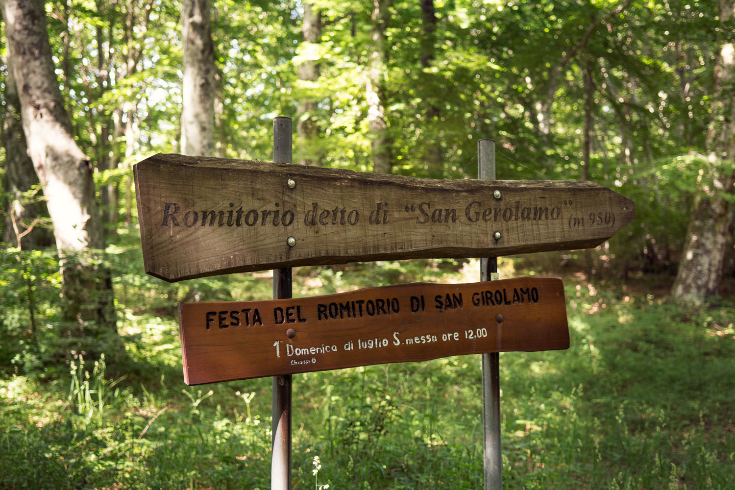 indicazioni per eremo san girolamo